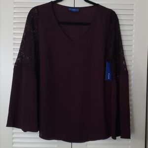Beautiful Apt.9 long-sleeve blouse